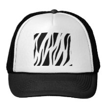 Zebra Stripe Hat
