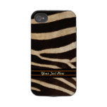 Zebra Stripe iPhone 4 Tough Case - Personalize