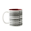 Zebra Stripe Mug by KELLBELL535 Zebra Stripe Mug