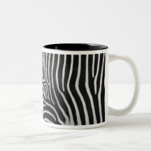 Zebra Stripe Pattern Coffee Mug