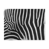 Zebra Stripe Pattern Postcard