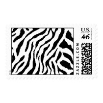 Zebra Striped Postage Stamps
