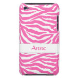 Zebra Stripes In Hot Pink On iPod Touch Case-Mate
