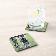Zebra Stripes Set of Coasters
