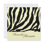 Zebra stripes, Wedding Invitations