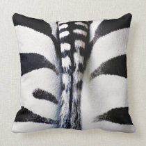 Zebra Tail 2-sided Pillow