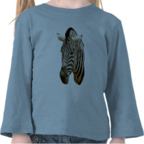 Zebra Toddler Long Sleeve T-Shirt