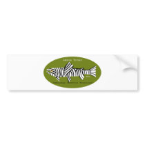 Zebra Trout bumper stickers