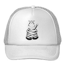 Zebra Trucker Hats