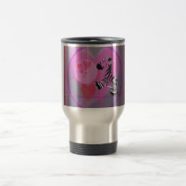 Zebra with Hearts. Coffee Mug