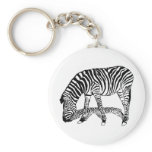 Zebra with Zebraschatten keychains