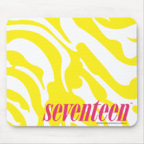 Zebra Yellow mousepads