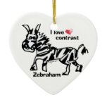 Zebraham- I love contrast ornaments