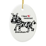 Zebraham- I love contrast ornaments