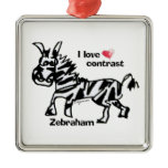 Zebraham- I love contrast ornaments
