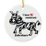 Zebraham- I love contrast ornaments