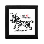 Zebraham- I love contrast gift boxes