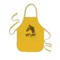 Zebras Apron by rainbow4550 Zebras Apron