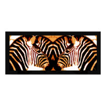 Zebras in love posters by DigitalCreations Zebras in love posters