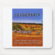 Zebras on Leadership (2) Mouse Pads