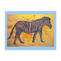 Zebras Rock Post Cards