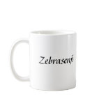 Zebrasenji Coffee Mug