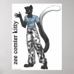 zee comter kitty posters