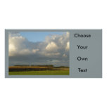 Zeeland - Clouds above golden grain Photo Cards
