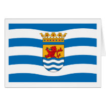 Zeeland Flag Greeting Card by FlagTshirts Zeeland Flag Greeting Card