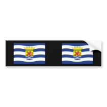 Zeeland, Netherlands bumper stickers by bestflag Zeeland, Netherlands bumper stickers