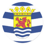 Zeeland, Netherlands Round Sticker