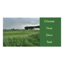 Zeeland-Summer green Customized Photo Card