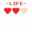 Zelda life hearts t-shirts