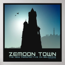 Zemoon Town Print