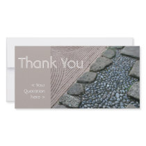 Zen & Abstract Personalized Photo Card