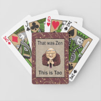 Zen and Tao playing cards