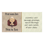 Zen and Tao Photo Card Template