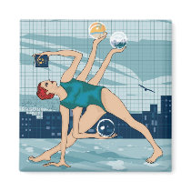 Zen and the Art of Travel magnets by studio524 Zen and the Art of Travel magnets