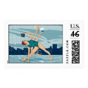 Zen and the Art of Travel postage by studio524 Zen and the Art of Travel postage