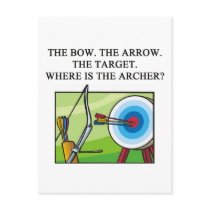 zen archery koan postcards