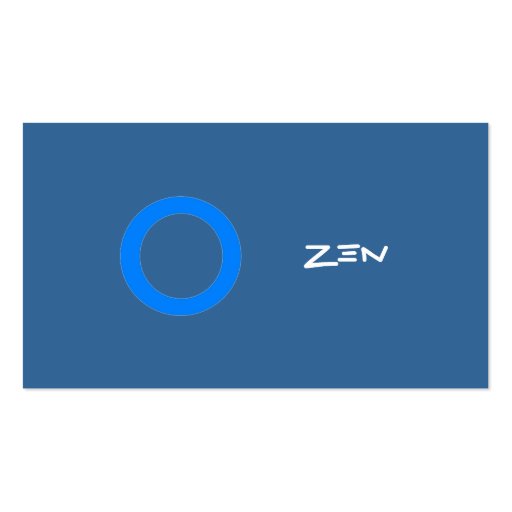 zen BC Business Card Template