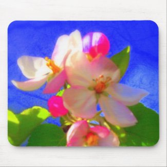 Zen Blossoms Mousepad