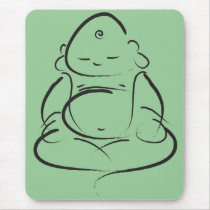 Zen Buddha mousepads