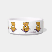 Zen Cat by Susan M. Epperly Meditating Kitty Bowl Cat Bowls