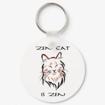 Gato do zen - keychain