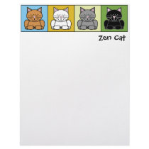 Zen Cat Letterhead