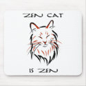 Zen Cat - mousepad mousepad