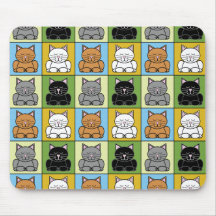 Zen Cat Mousepad