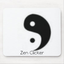 Zen Clicker Mouse Pad mousepads