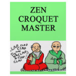 zen croquet personalized letterhead